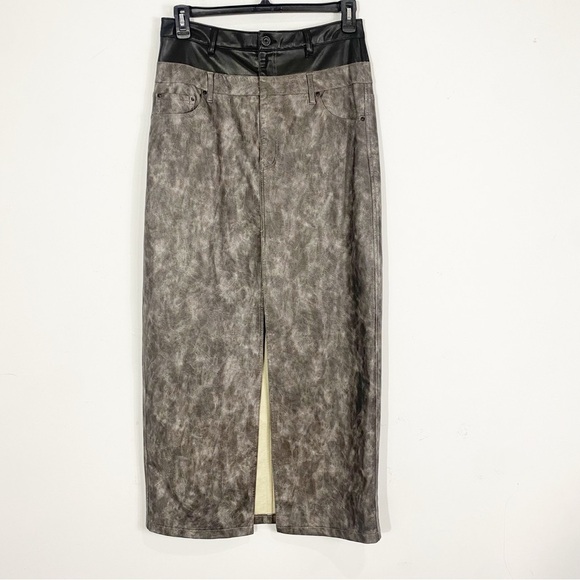 AFRM Easton Double Maxi Skirt 30 - Picture 7 of 14